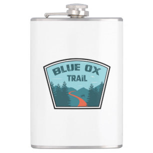 Blue Ox Trail Hip Flask