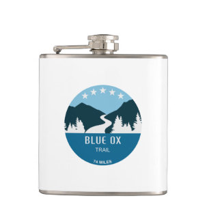 Blue Ox Trail Hip Flask