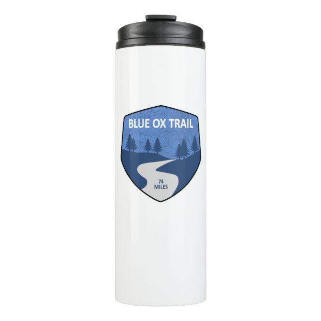 Blue Ox Trail Thermal Tumbler (Front)