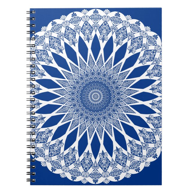 Blue Pacific Tristyns Mandala Notebook (Front)