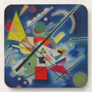 Blue Painting by Kandinsky Coaster