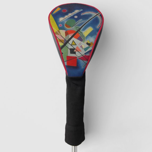 Blue Painting by Kandinsky Golf Head Cover (Front)
