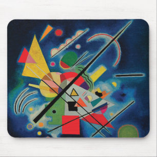 Blue Painting by Wassily Kandinsky Mouse Pad