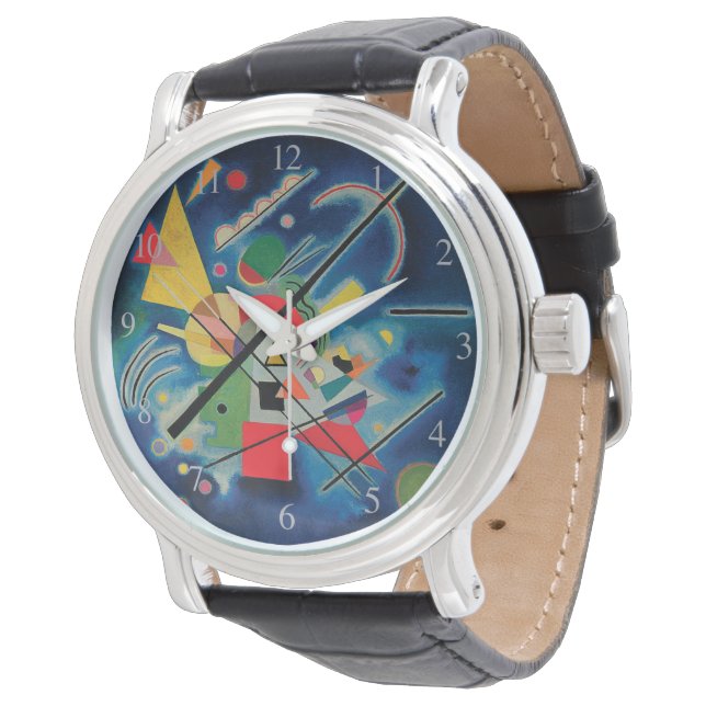 Blue Painting by Wassily Kandinsky Watch (Angled)