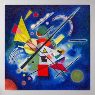 Blue Painting   Wassily Kandinsky   Poster