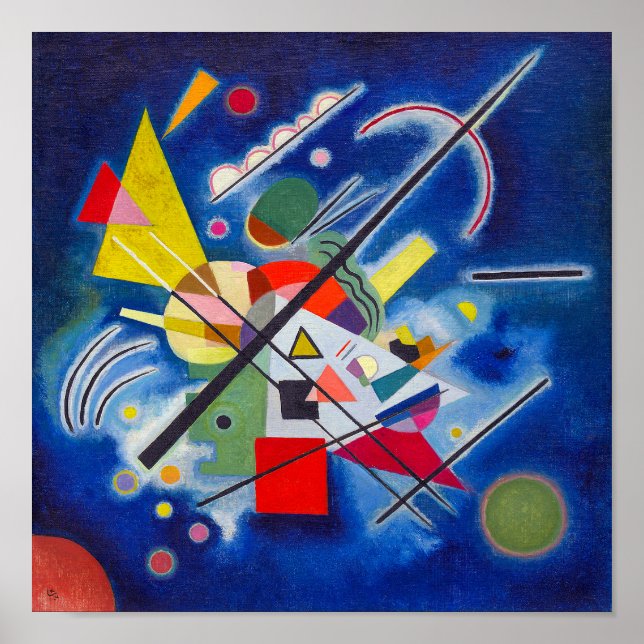 Blue Painting | Wassily Kandinsky | Poster (Front)