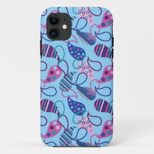 Blue Paisley iPhone 11 Case