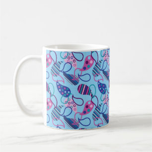 Blue Paisley Coffee Mug