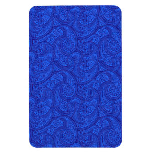 Blue Paisley Magnet