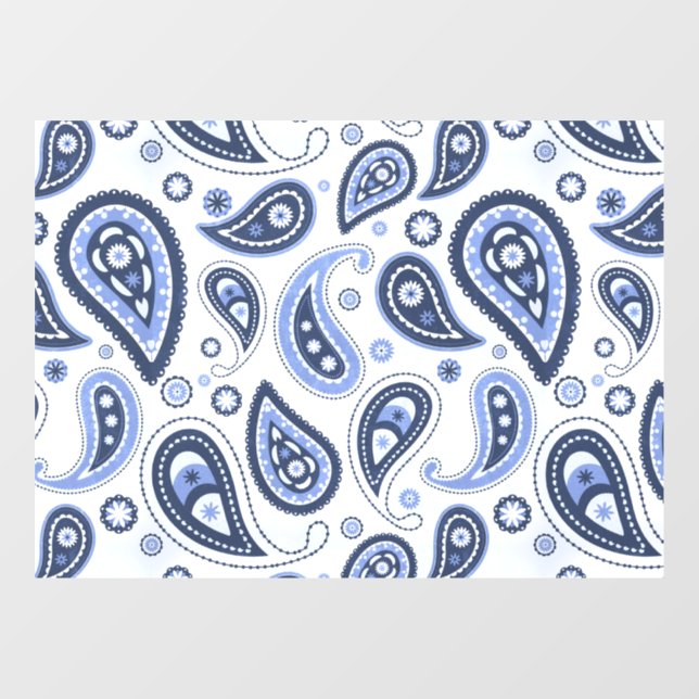 Blue Paisley Pattern (Sheet)