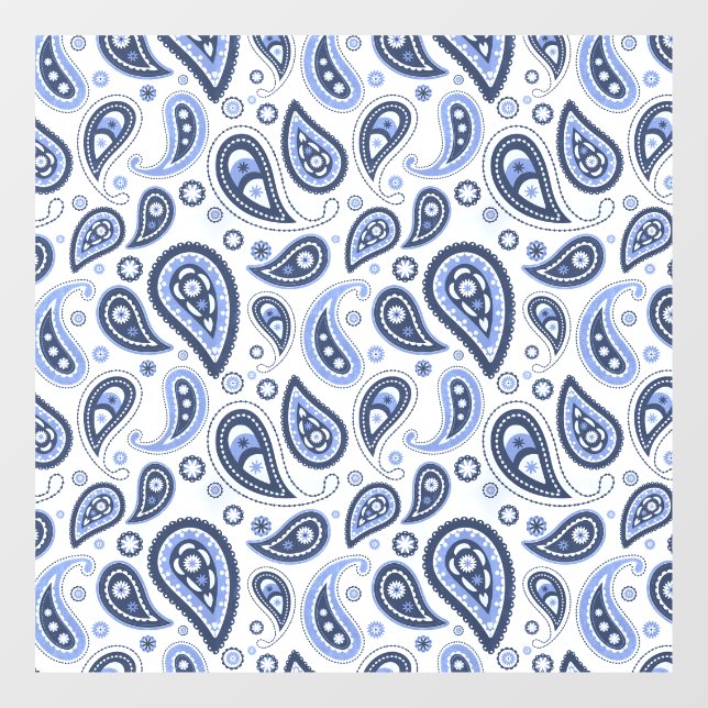 Blue Paisley Pattern (Sheet)