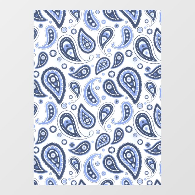 Blue Paisley Pattern (Sheet)