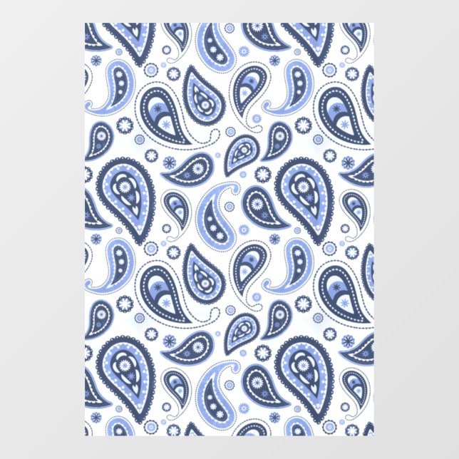 Blue Paisley Pattern (Sheet)