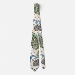 Blue Paisley Tie