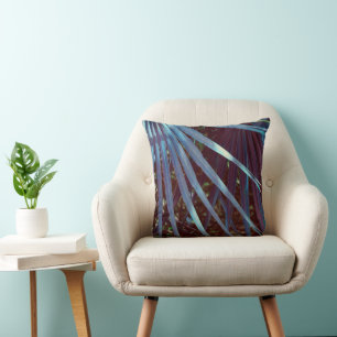 Blue Palmetto Dream Cushion