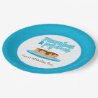 Blue Pancakes and Pyjamas Birthday Party