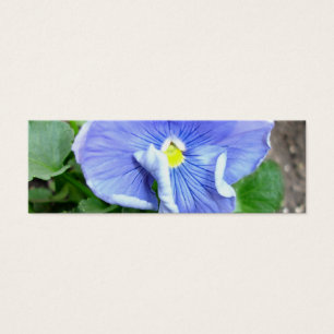 Blue Pansy Bookmark