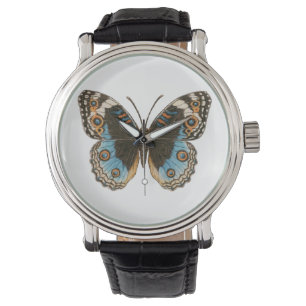 Blue Pansy Butterfly Watch