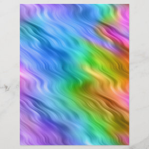 Blue Pansy Wavy Texture