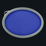 Blue (Pantone) (solid colour)  Belt Buckle<br><div class="desc">Blue (Pantone) (solid colour)</div>