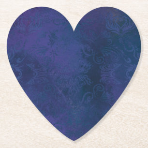 blue paper coaster
