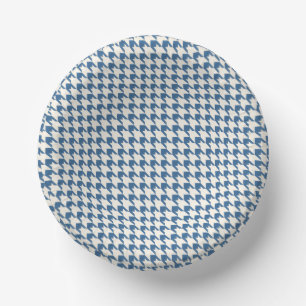 Blue Paper Plate