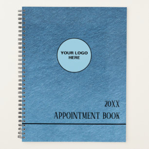 Blue Paper Texture Planner
