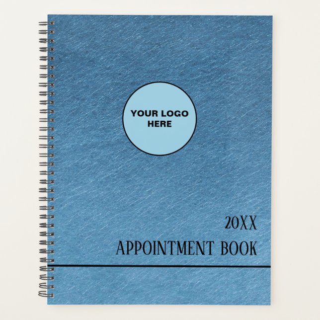 Blue Paper Texture Planner (Front)