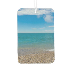 Blue Paradise At Lake Michigan Car Air Freshener