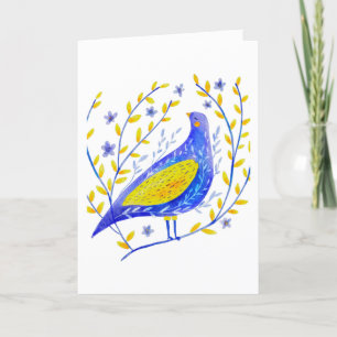 BLUE PARTRIDGE ALL-OCCASION CARD