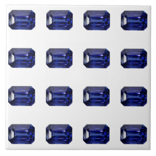 Blue Pattern Ceramic Tile