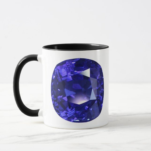 Blue Pattern Mug (Left)