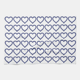 Blue Pattern Tea Towel