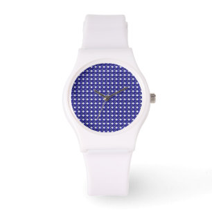 Blue Pattern Watch