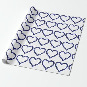 Blue Pattern Wrapping Paper
