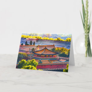 Blue Pavilion, Forbidden City Card