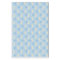 Blue Paw Print Bone Pattern