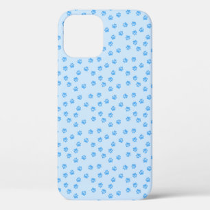 Blue pawprint I-phone 5 case