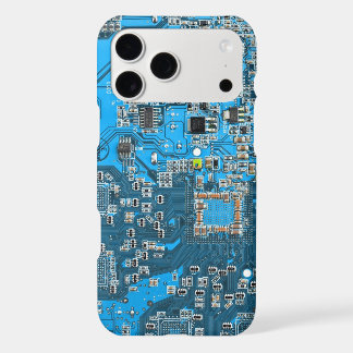 Blue PCB Circuit Board Design for IT Pros Case-Mat