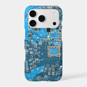 Blue PCB Circuit Board Design for IT Pros Case-Mat
