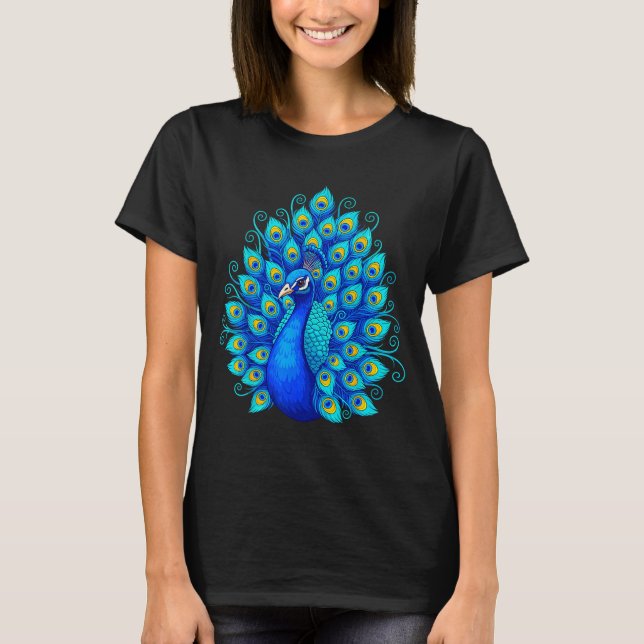 Blue Pea  T-Shirt (Front)