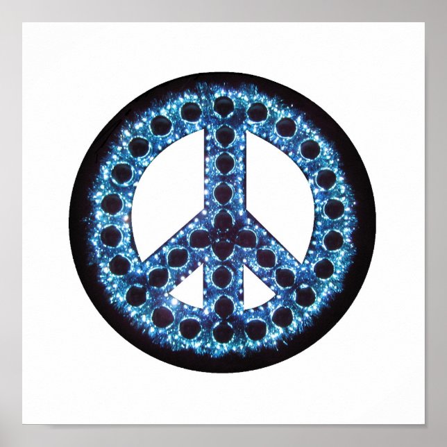 blue peace poster (Front)