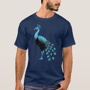 Blue Peacock T-Shirt