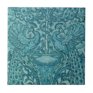 Blue Peacock tile