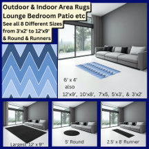 Blue Peaks Geometric Abstract Area