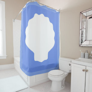 Blue Pearl Shower Curtain