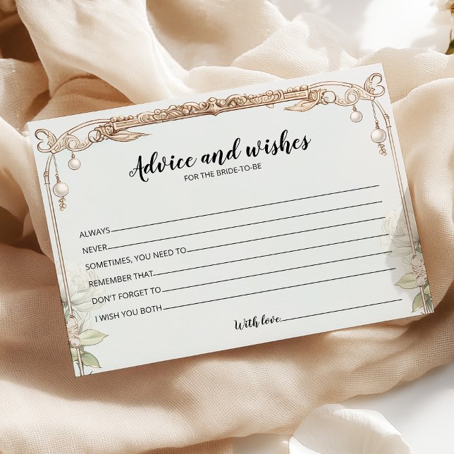 Blue Pearls Prosecco Bridal Shower Advice  (Creator Uploaded)