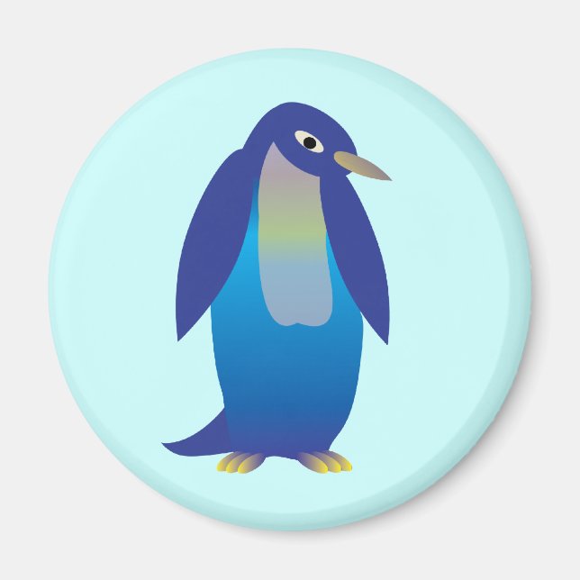 blue Penguin Magnet (Front)