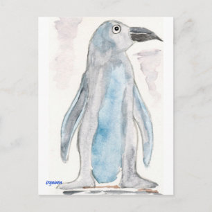 Blue Penguin Postcard