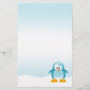 Blue Penguin Stationery